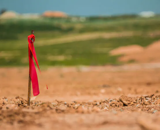 Land staking, a service performed by Land Surveying Companies in East Peoria IL