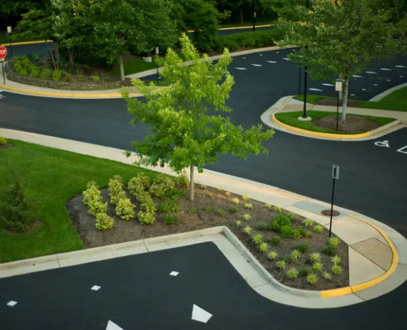 roadway designed by Landscape Architects Peoria IL 