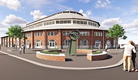 Coliseum of Champions Sculpture Garden